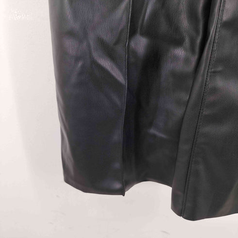 ザラ ZARA フェイクレザー オーバーオール レディース US S