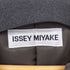 イッセイミヤケ ISSEY MIYAKE 銀タグ デザイン中綿ジップブルゾン 針ネズミ レディース JPN:M
