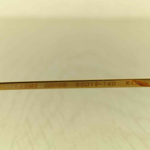 セントアンドリュース St. Andrews リムレスメガネ フレームレスメガネ 18K メンズ 50□19-140