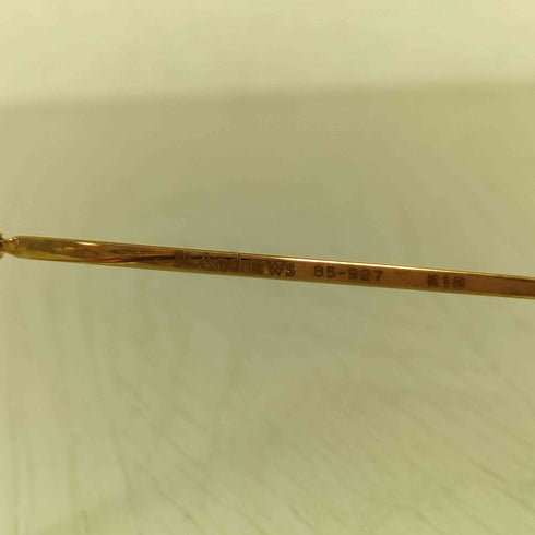 セントアンドリュース St. Andrews リムレスメガネ フレームレスメガネ 18K メンズ 50□19-140