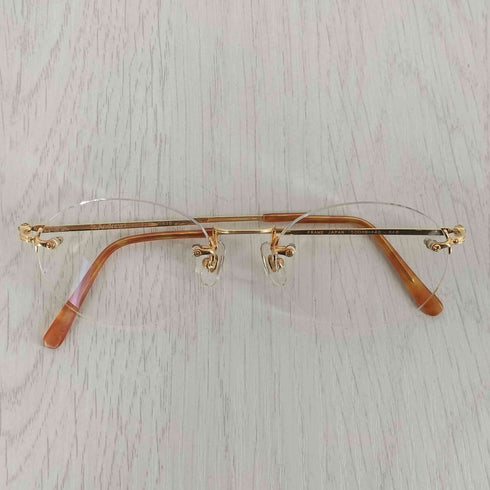 セントアンドリュース St. Andrews リムレスメガネ フレームレスメガネ 18K メンズ 50□19-140