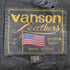 バンソン VANSON USA製 サイドレースアップ カウレザーベスト メンズ 34