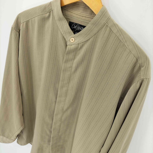 シティストリート CITY STREETS ステンカラー ストライプシャツ メンズ import:L