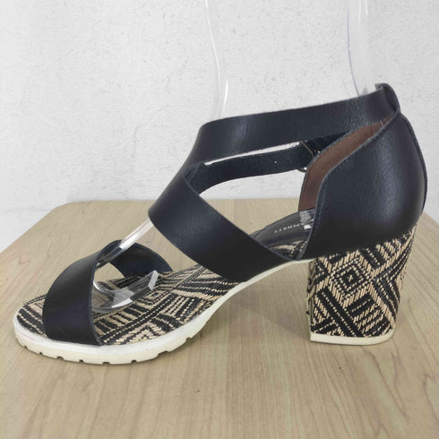 キャサリンハムネットロンドン KATHARINE HAMNETT LONDON 畳インソール チャンキーヒール レディース JPN:24