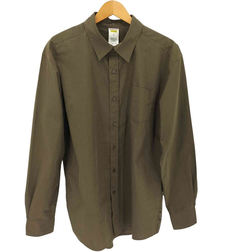 バートン BURTON DRYRIDE ストライプレギュラーカラーシャツ メンズ import:L