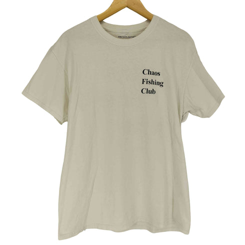 カオスフィッシングクラブ chaos fishing club バックロゴプリントS/S TEE メンズ JPN:L