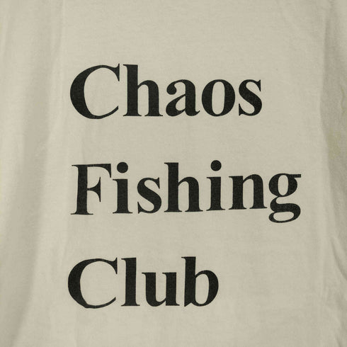 カオスフィッシングクラブ chaos fishing club バックロゴプリントS/S TEE メンズ JPN:L
