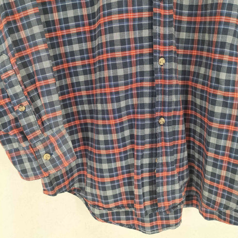 ラコステ LACOSTE BD チェックポケットL/S シャツ メンズ JPN:4