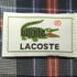ラコステ LACOSTE BD チェックポケットL/S シャツ メンズ JPN:4