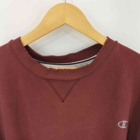 チャンピオン Champion Vガゼット ロゴ刺繍 プルオーバーパーカー メンズ JPN:XXL