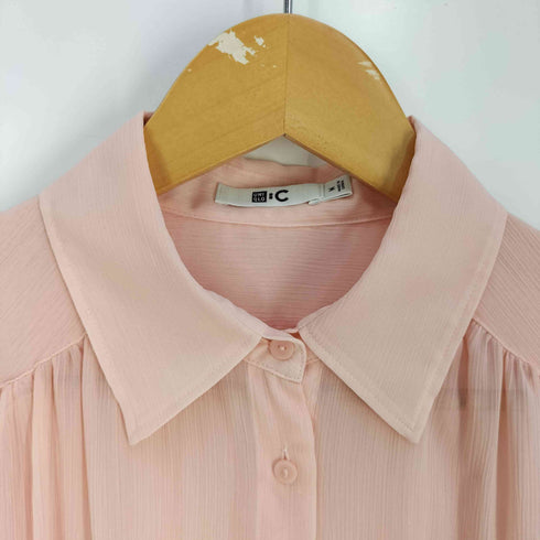 ユニクロシー UNIQLO:C シアーボリュームブラウス レディース JPN:M