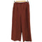 ユナイテッドアローズグリーンレーベルリラクシング UNITED ARROWS green label relaxing RF デニムライク ツイルタックワイドパンツ レディース JPN:40