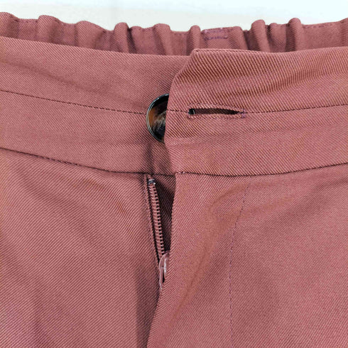 ユナイテッドアローズグリーンレーベルリラクシング UNITED ARROWS green label relaxing RF デニムライク ツイルタックワイドパンツ レディース JPN:40