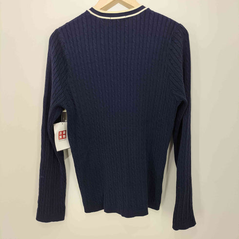 ラルフローレン RALPH LAUREN ポニー刺繍 ケーブル編みカーディガン レディース 160