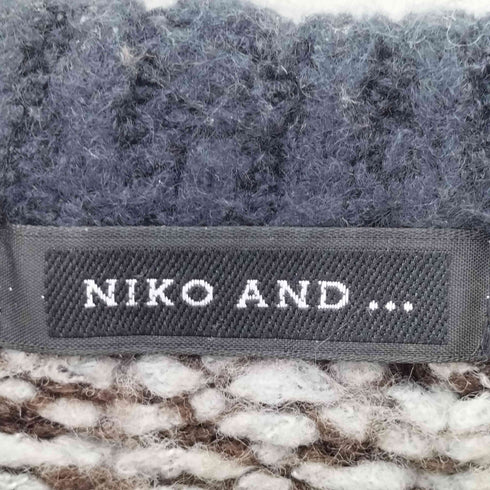 ニコアンド niko and... ノルデック プルオーバー ニット メンズ JPN:3