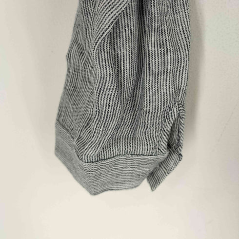 ラコステ LACOSTE 比翼 L/S ストライプシャツ レディース 38