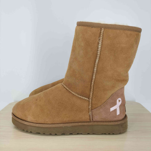 アグオーストラリア UGG Australia ムートンブーツ ショートブーツ ピンクリボン メンズ JPN:27