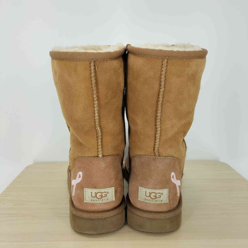 アグオーストラリア UGG Australia ムートンブーツ ショートブーツ ピンクリボン メンズ JPN:27