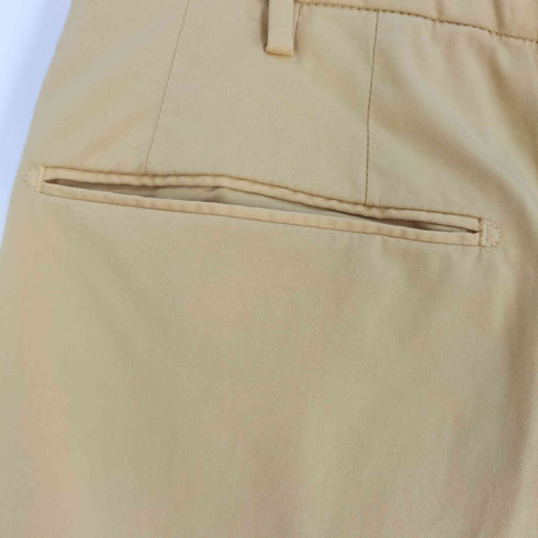 インコテックス INCOTEX SLIM FIT コットンツイル ソリッド チノパン メンズ 48