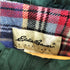 エディーバウアー Eddie Bauer 白タグ 裏地フリース チェック マウンテンジャケット メンズ import:M