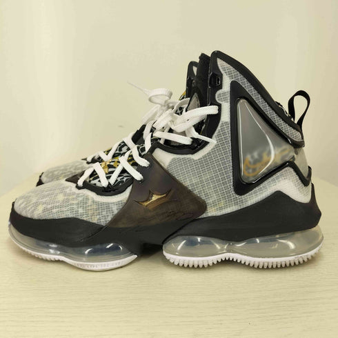 ナイキ NIKE Nike Lebron 19 White/Black/Mettalic Gold メンズ us9 27CM