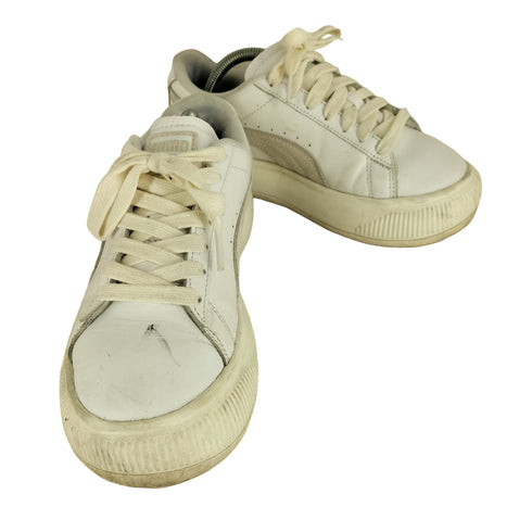 プーマ PUMA SUEDE MAYU LEATHER 厚底 レディース JPN:23