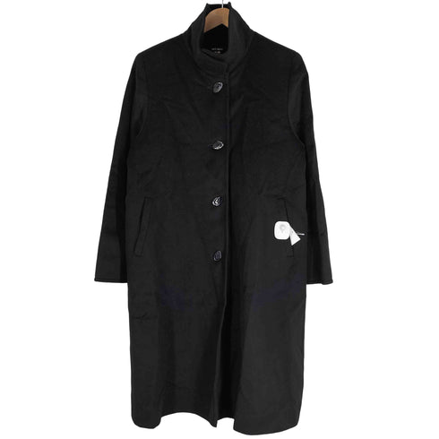 CRESCENDO MORE カシミヤウールロングコート 変形ボタン レディース M-L