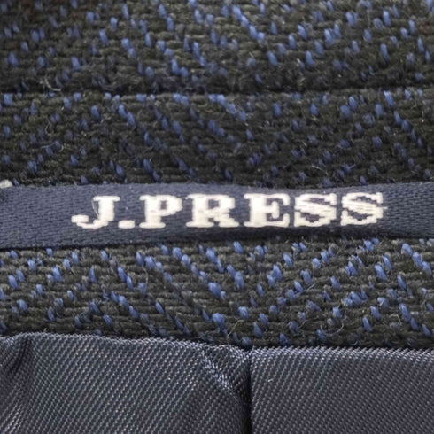 ジェイプレス J.PRESS ヘリンボーン 3B テーラードジャケット メンズ 40