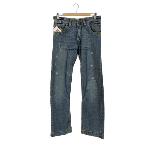 JFOUR ルーマニア製 ダメージ加工 デニムパンツ メンズ US:30-31