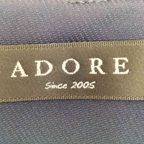 アドーア ADORE ツイード フリンジ ラメ マルチカラー タイトスカ―ト レディース JPN:38