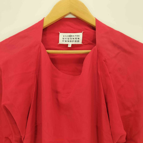 メゾンマルジェラ Maison Margiela リーブデザインシルクワンピース レディース 36