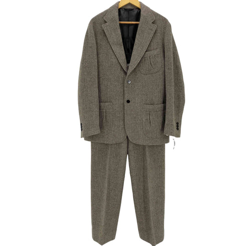 ワイルドライフ テーラー WILD LIFE TAILOR ブリティッシュ ツイード ストレート ジャケット セットアップ メンズ