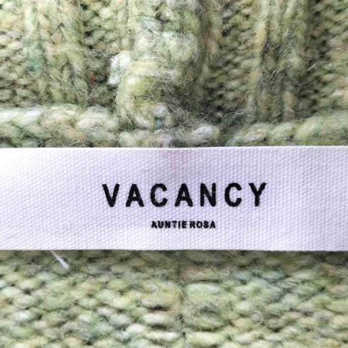 ヴァカンシー VACANCY ハイネックスリットニット レディース FREE