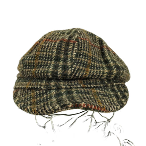 ニューヨークハット NEWYORK HAT&CAP CO. チェック ウール キャスケット メンズ