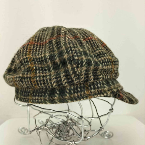 ニューヨークハット NEWYORK HAT&CAP CO. チェック ウール キャスケット メンズ