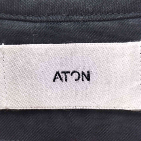 エイトン ATON NATURAL DYED WEATHER SAFARI JACKET メンズ 06