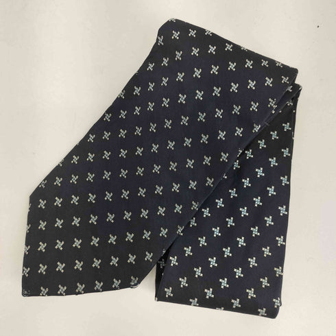 ヨウジヤマモトダーバン アール Yohji Yamamoto DURBAN A.A.R 総柄 シルクネクタイ メンズ