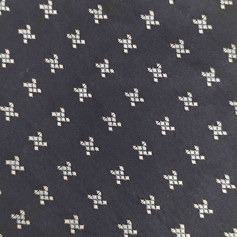 ヨウジヤマモトダーバン アール Yohji Yamamoto DURBAN A.A.R 総柄 シルクネクタイ メンズ