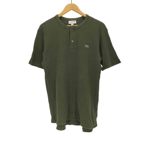 ラコステ LACOSTE ヘンリーネックサーマルカットソー メンズ import:M