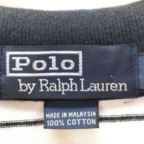 ポロバイラルフローレン Polo by RALPH LAUREN ボーダーポロシャツ メンズ XXL
