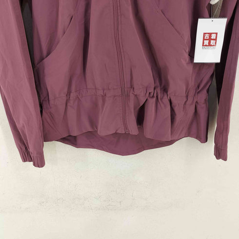 ルルレモン lululemon 裾ドローコード ジップアップパーカー レディース