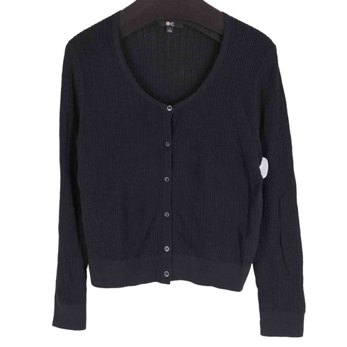 ユニクロシー UNIQLO:C レースラウンドネックショートカーディガン レディース import:L