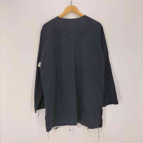 ダメージノーカラーシャツ メンズ import:L