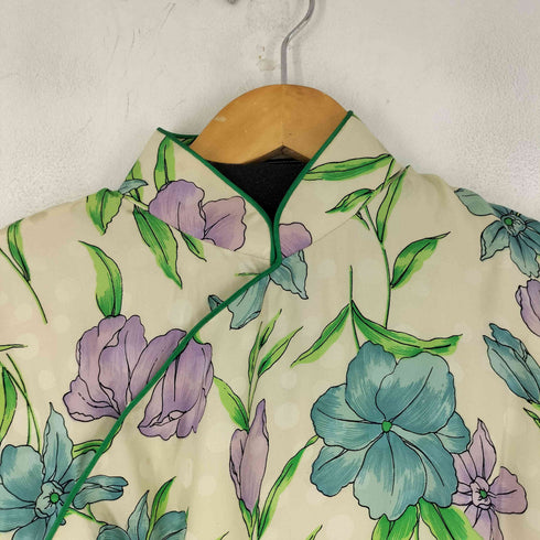 総柄 S/S チャイナワンピース レディース