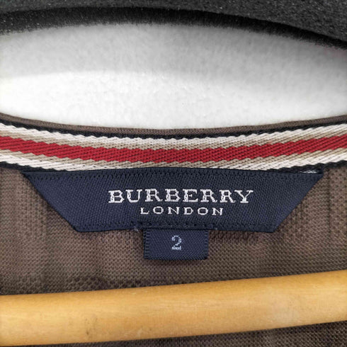 バーバリーロンドン BURBERRY LONDON ヘンリーネック S/S Tシャツ レディース JPN:2