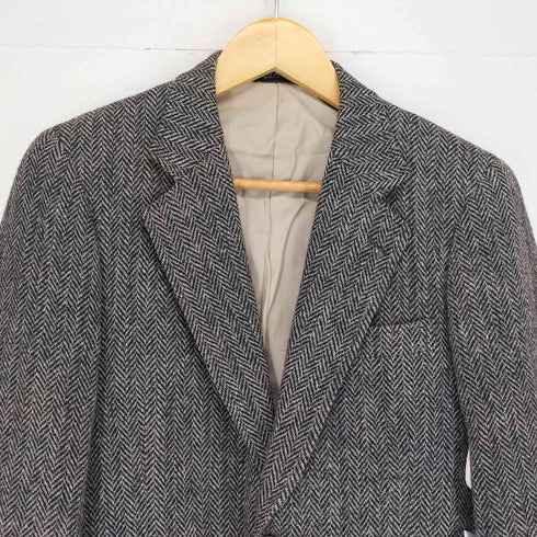ハリスツイード Harris Tweed L&H Loyd&Haig ツイードウールテーラードジャケット メンズ