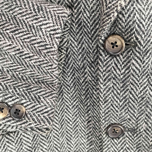 ハリスツイード Harris Tweed L&H Loyd&Haig ツイードウールテーラードジャケット メンズ