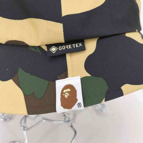 アベイシングエイプ A BATHING APE GORE-TEX 迷彩 バケットハット メンズ JPN:M