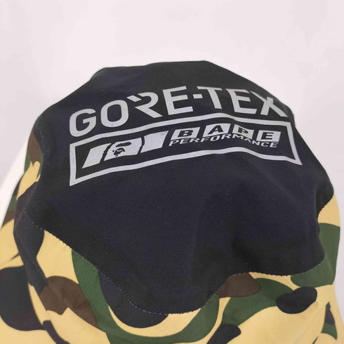 アベイシングエイプ A BATHING APE GORE-TEX 迷彩 バケットハット メンズ JPN:M