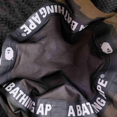 アベイシングエイプ A BATHING APE GORE-TEX 迷彩 バケットハット メンズ JPN:M